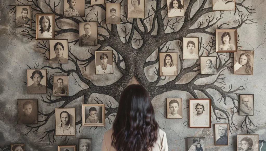 When the family tree shrinks, the only child carries it all