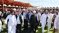 وزير الأوقاف يشارك أبناء شمال سيناء أفراحهم في أجواء تسودها المحبة والمودة