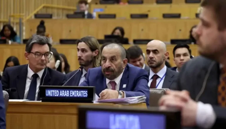 الإمارات تؤكد أهمية سلاسل الإمداد والتجارة الدولية وتدفقات الطاقة في تعزيز السلام والأمن