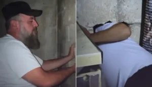 سوري يختبئ 13 عاماً بسجن مساحته متر داخل منزله… إليكم قصته (فيديو)