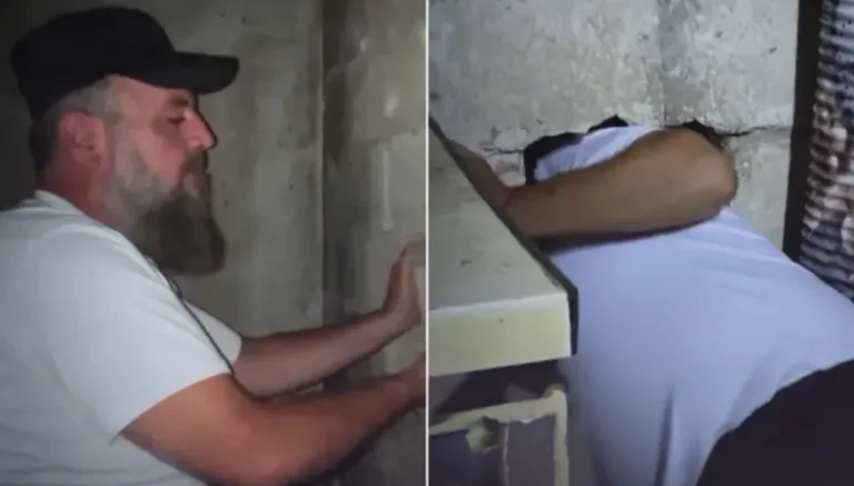 سوري يختبئ 13 عاماً بسجن مساحته متر داخل منزله… إليكم قصته (فيديو)
