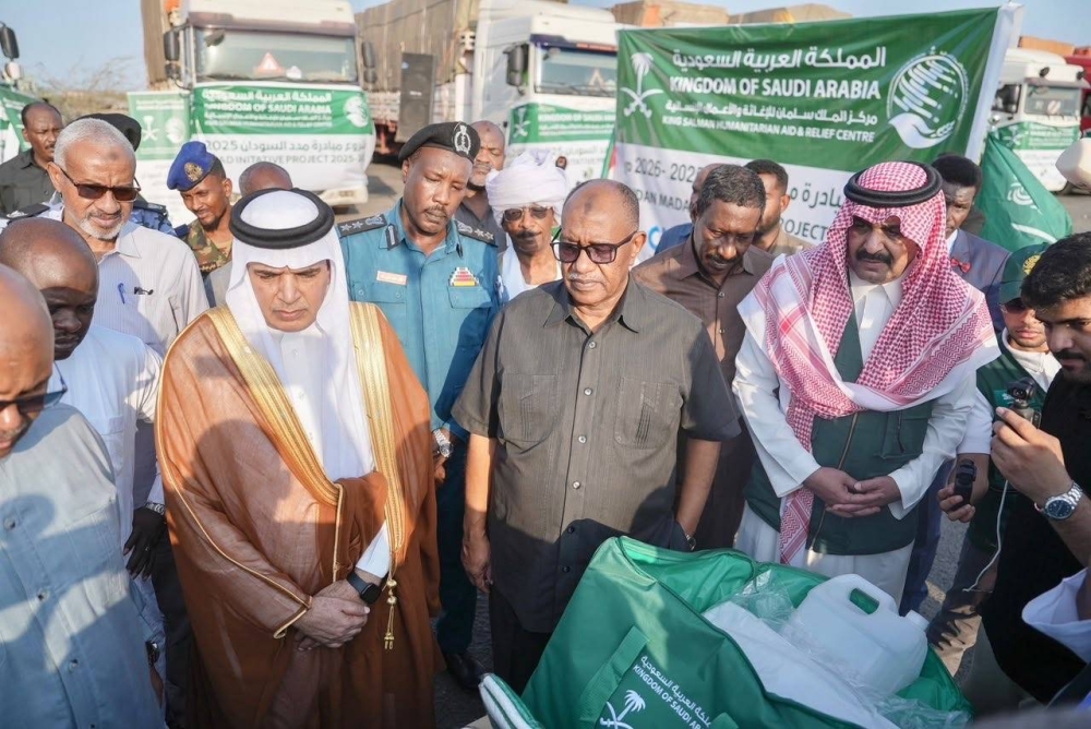 مساعدات سعودية عاجلة لأهالي السودان