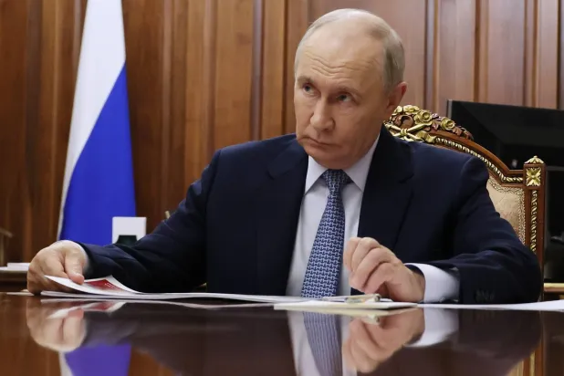 Putin Casts Parliamentary Election as Barometer of Support for War, Urges Russians to Vote
