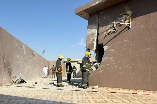 Civil Defense: One Killed, Two Injured by Intercepted Houthi Drone Debris in Taif