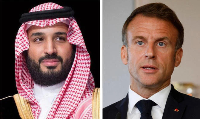 Saudi crown prince, French president discuss regional situation