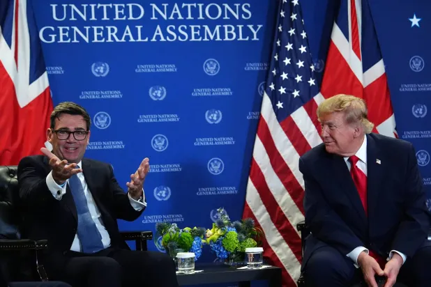 Trump Hails Burnham as ‘Natural Business Person’ After First Meeting