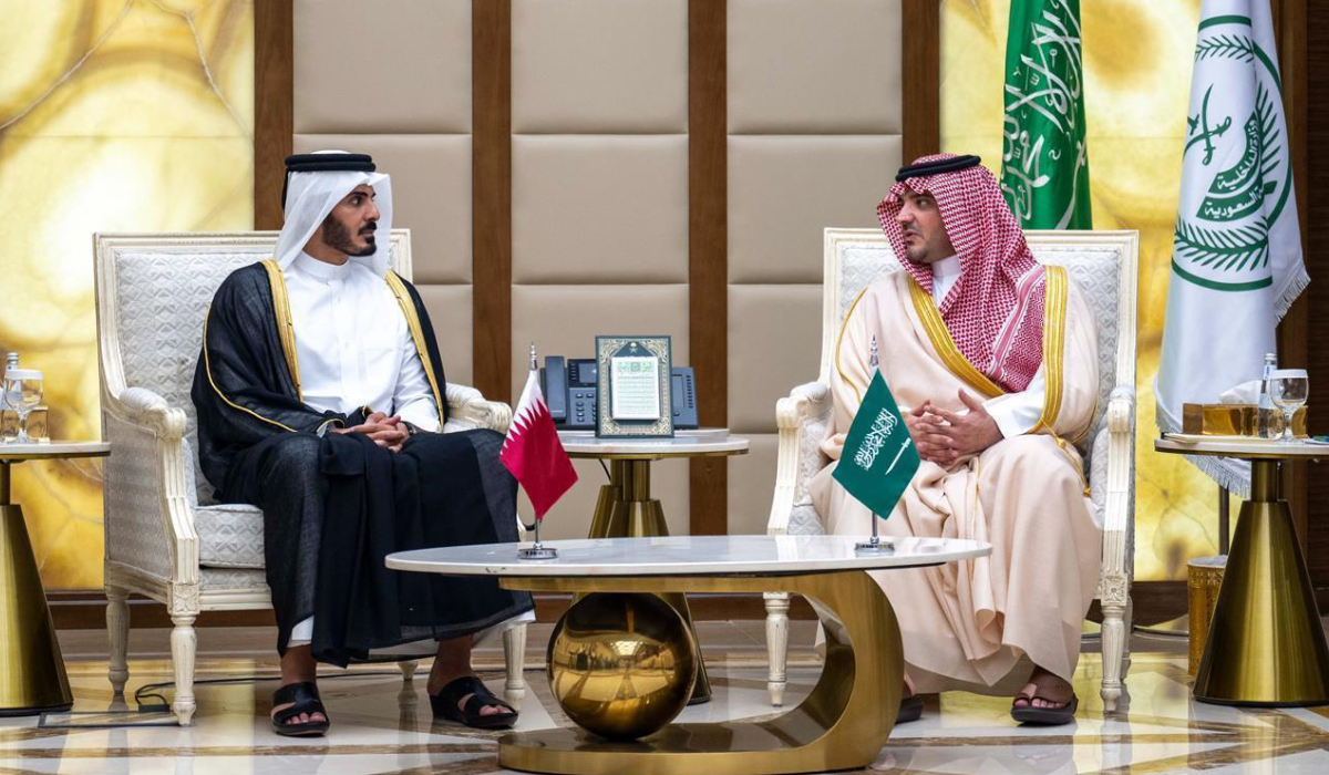 Interior minister meets Qatari counterpart in Riyadh