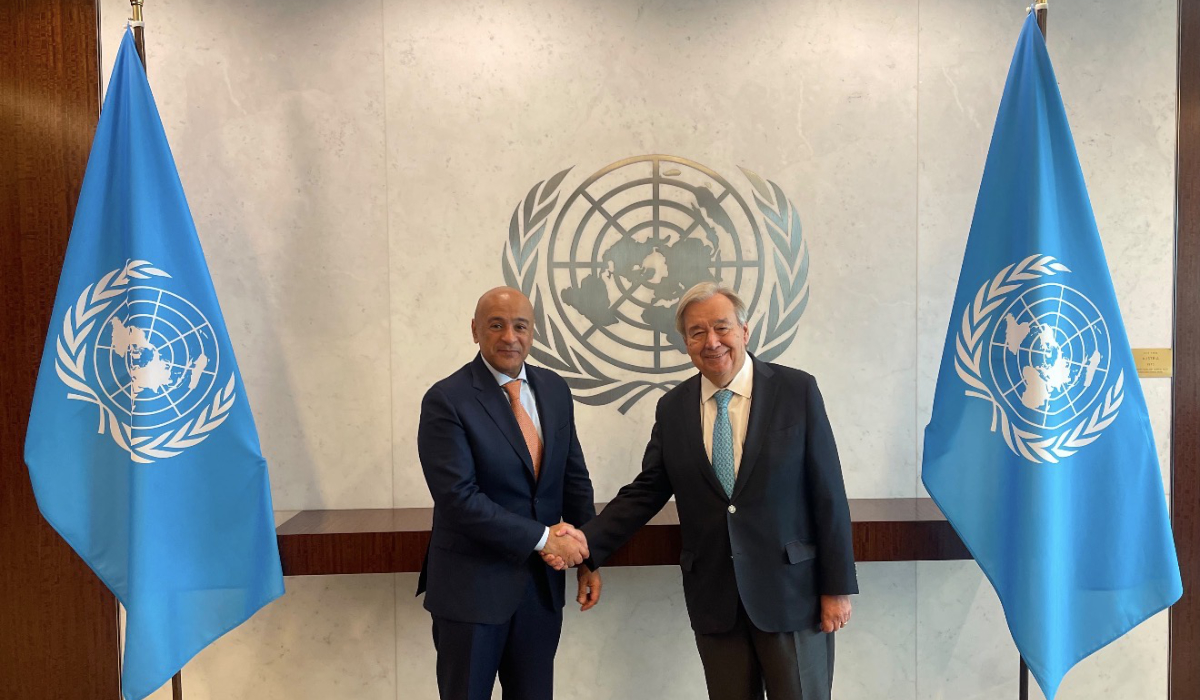 GCC chief meets UN Secretary General in New York