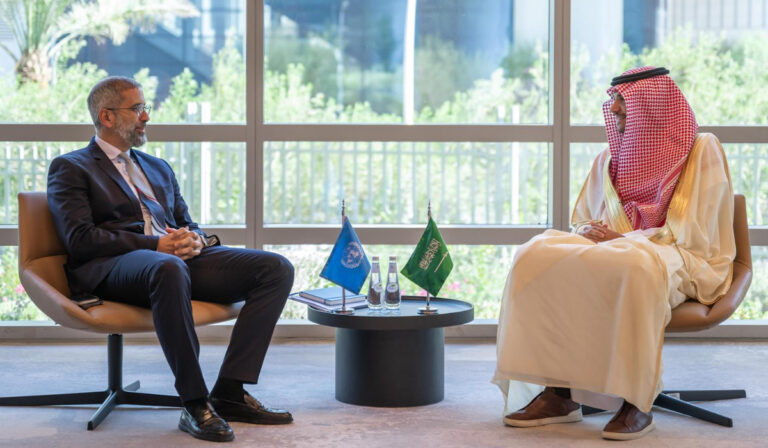 Saudi deputy minister of economy and planning meets with UN official in Riyadh