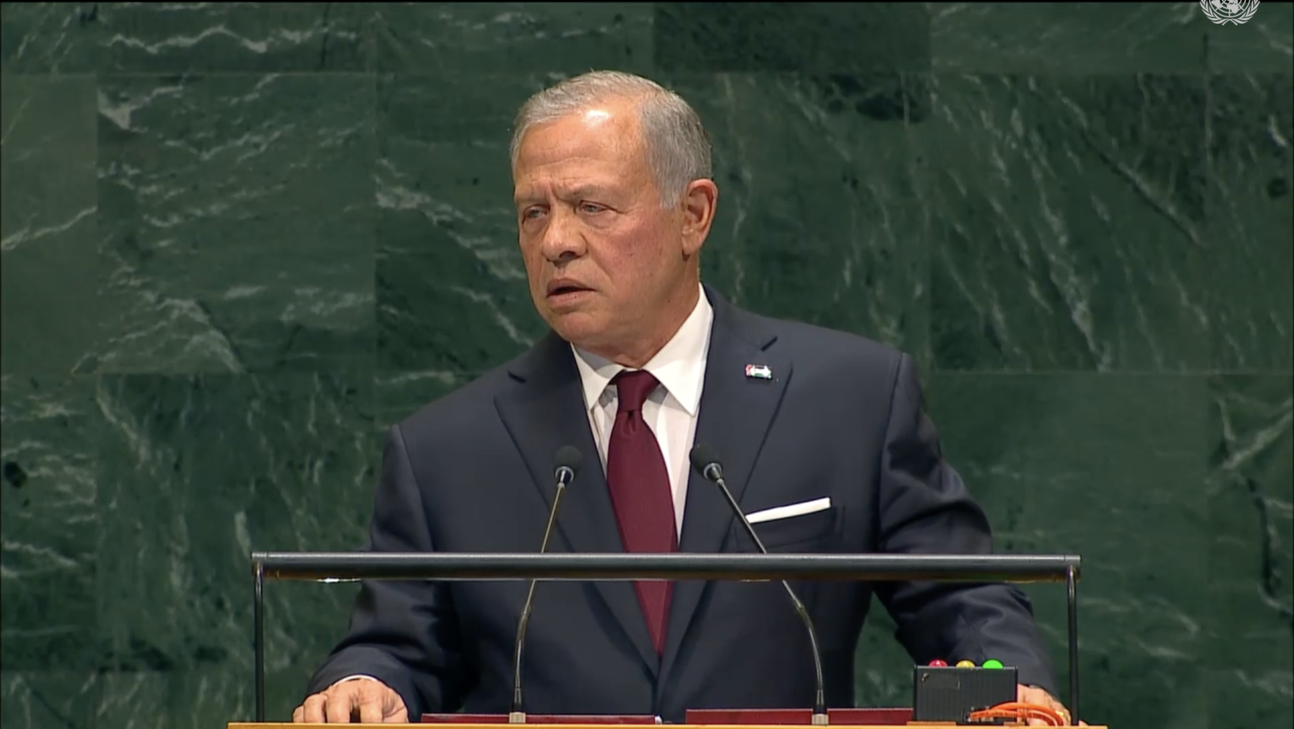 ‘Terrifying impunity’: Israel is a regional threat, Jordan’s king tells UN General Assembly