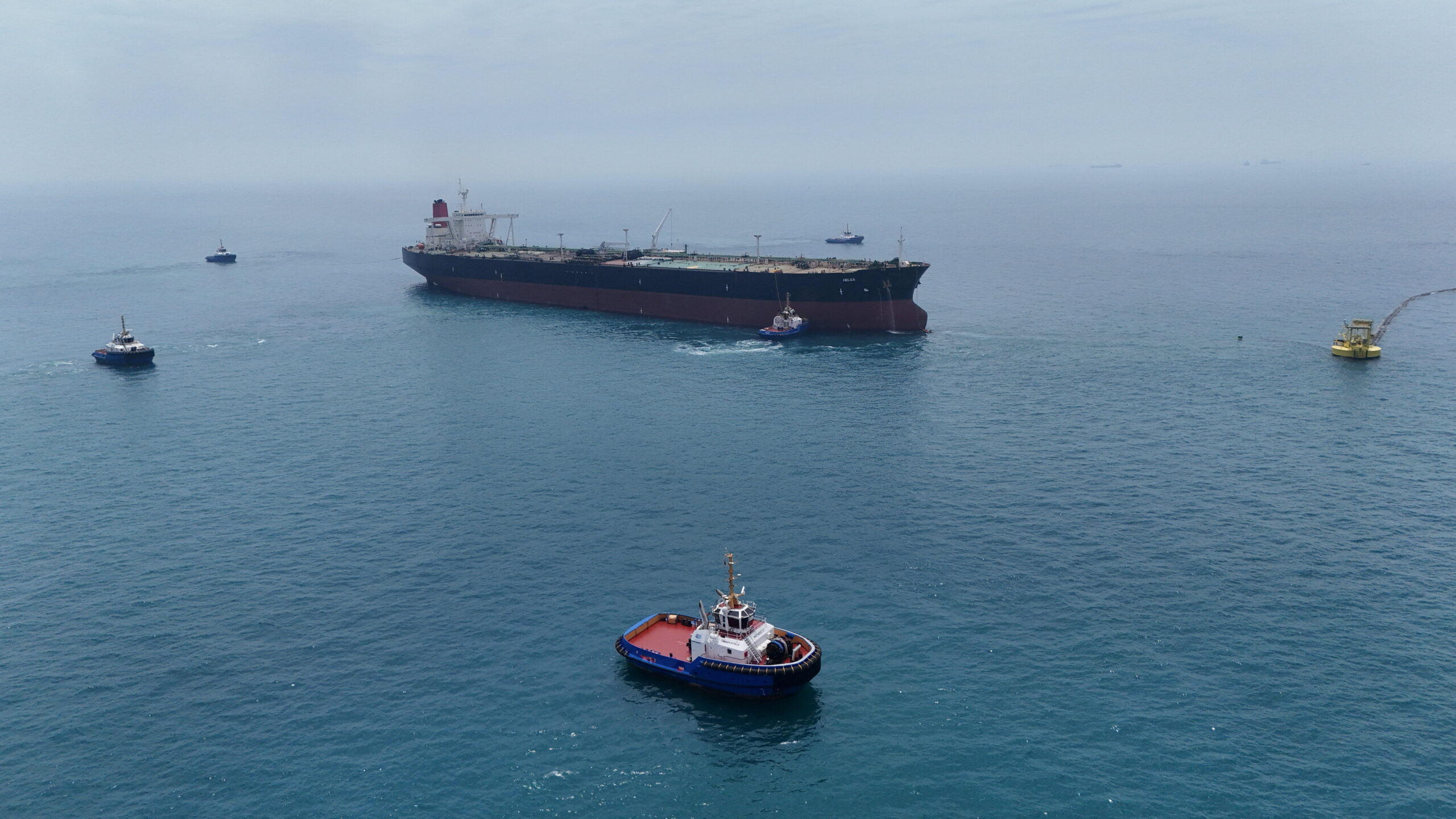 Cargo vessel struck in Hormuz, two casualties: maritime agency