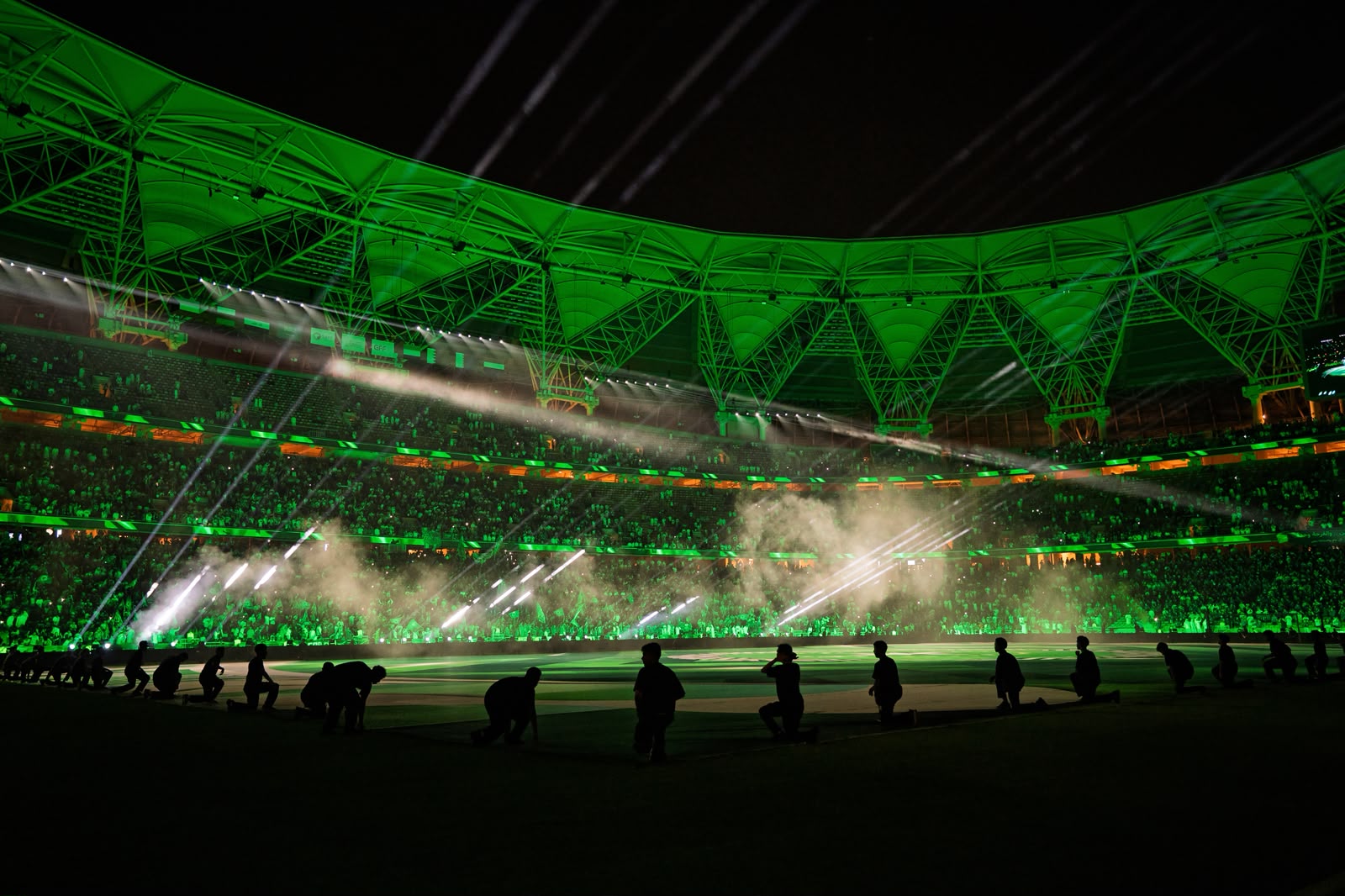 Opening ceremony of the 27th Arabian Gulf Cup puts Jeddah under the lights