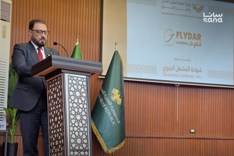 Syria grants Fly Dar operating certificate amid aviation revival push