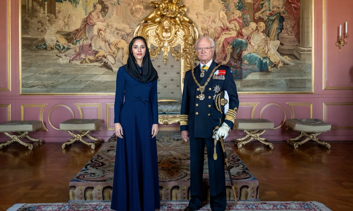 Saudi ambassador presents letters of credence to Swedish king