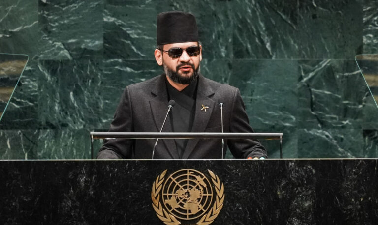 Nepal PM says floods ‘a warning to the world’ about climate change