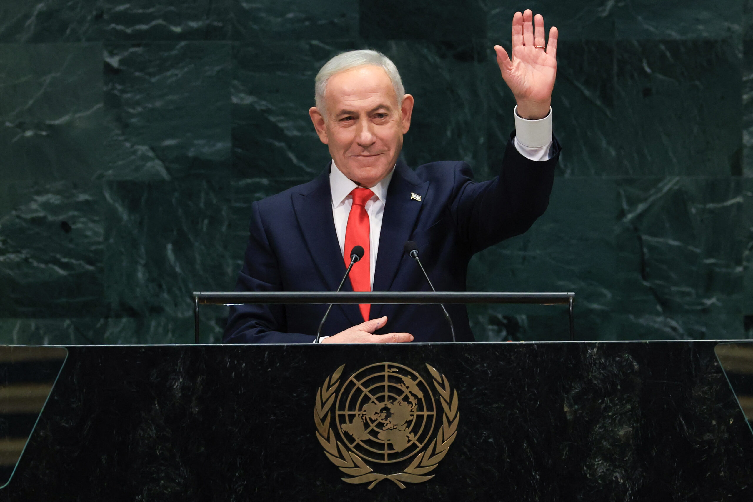 In what world does Netanyahu live?
