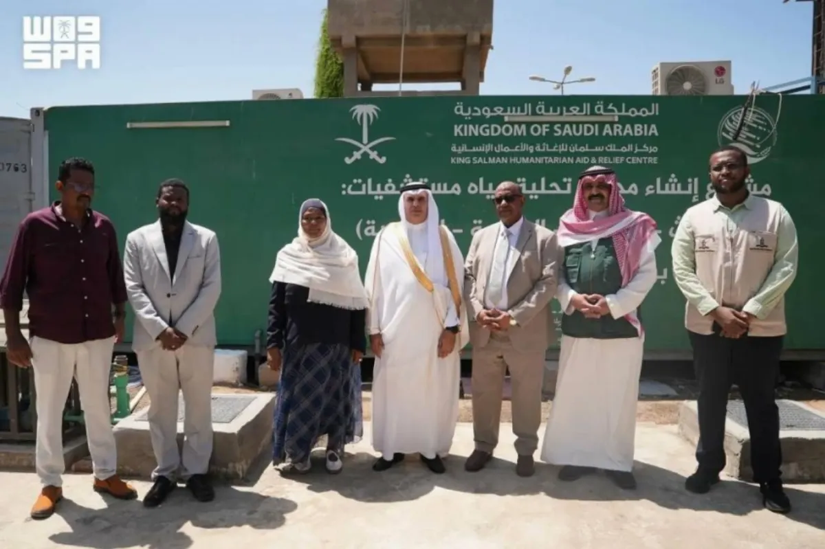 Saudi aid agency restores water plant serving 50 Port Sudan neighborhoods