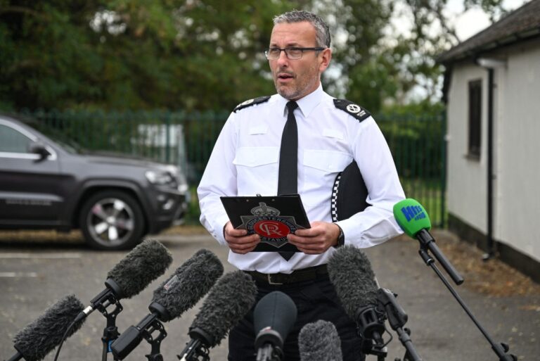 UK police release on bail five men held over airbase incident