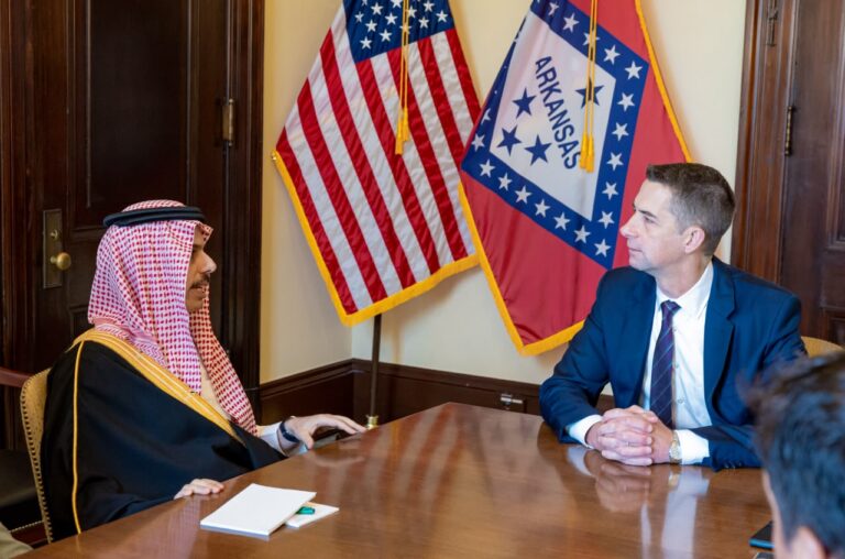Saudi FM meets with various US senators in Washington