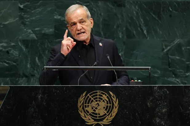 Iran’s President Delivers Defiant UN Speech