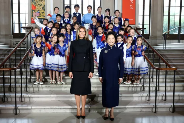 Melania Trump Takes China’s First Lady on a Museum Outing That’s Watched for Diplomacy and Style