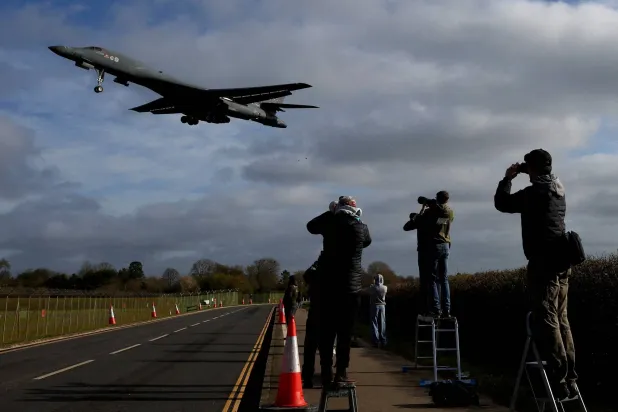 Security Increased at US Fairford Air Base in England