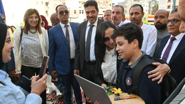 محافظ البحيرة تتفتح مدرسة برشيد بتكلفة 20 مليون جنيه