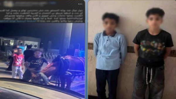 صورة كشفت المستور.. ضبط طالبين بعد تلويحهما بإشارات خادشة للحياء