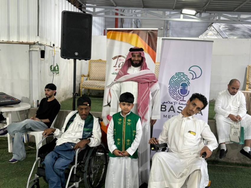 بمشاركة الأهالي.. نادي ذوي الإعاقة بالطائف يحتفل باليوم الوطني