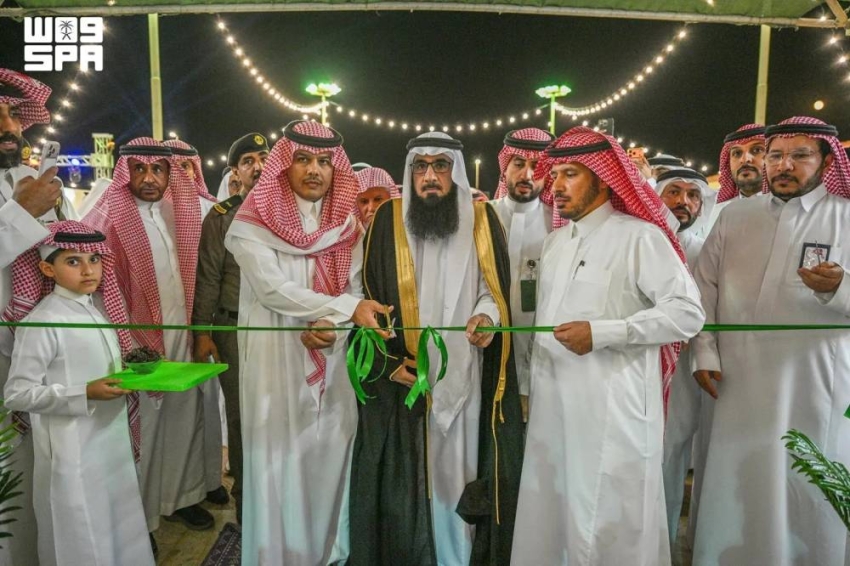 انطلاق مهرجان التمور في الروضة بحائل