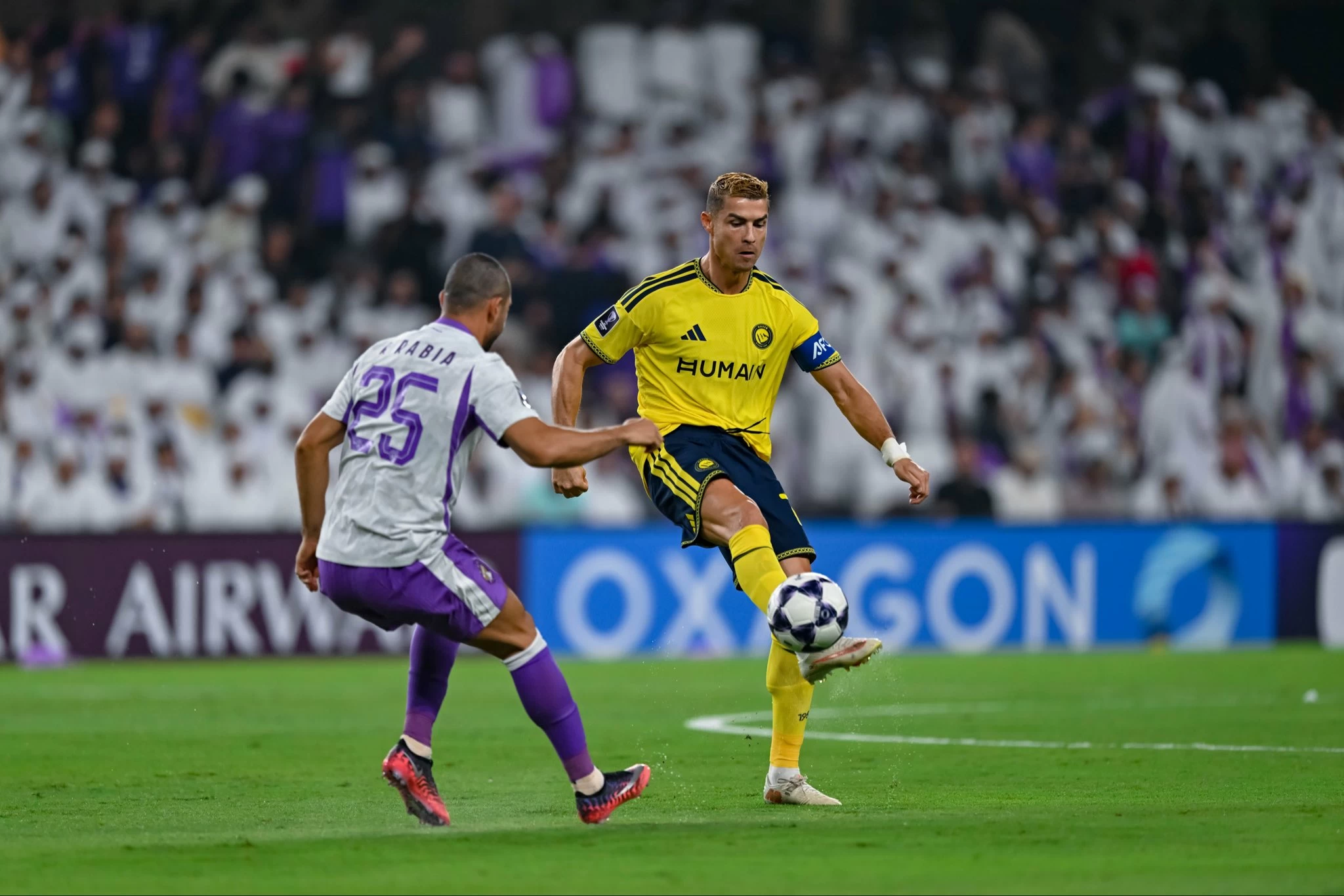 رباعية العين توجع النصر
