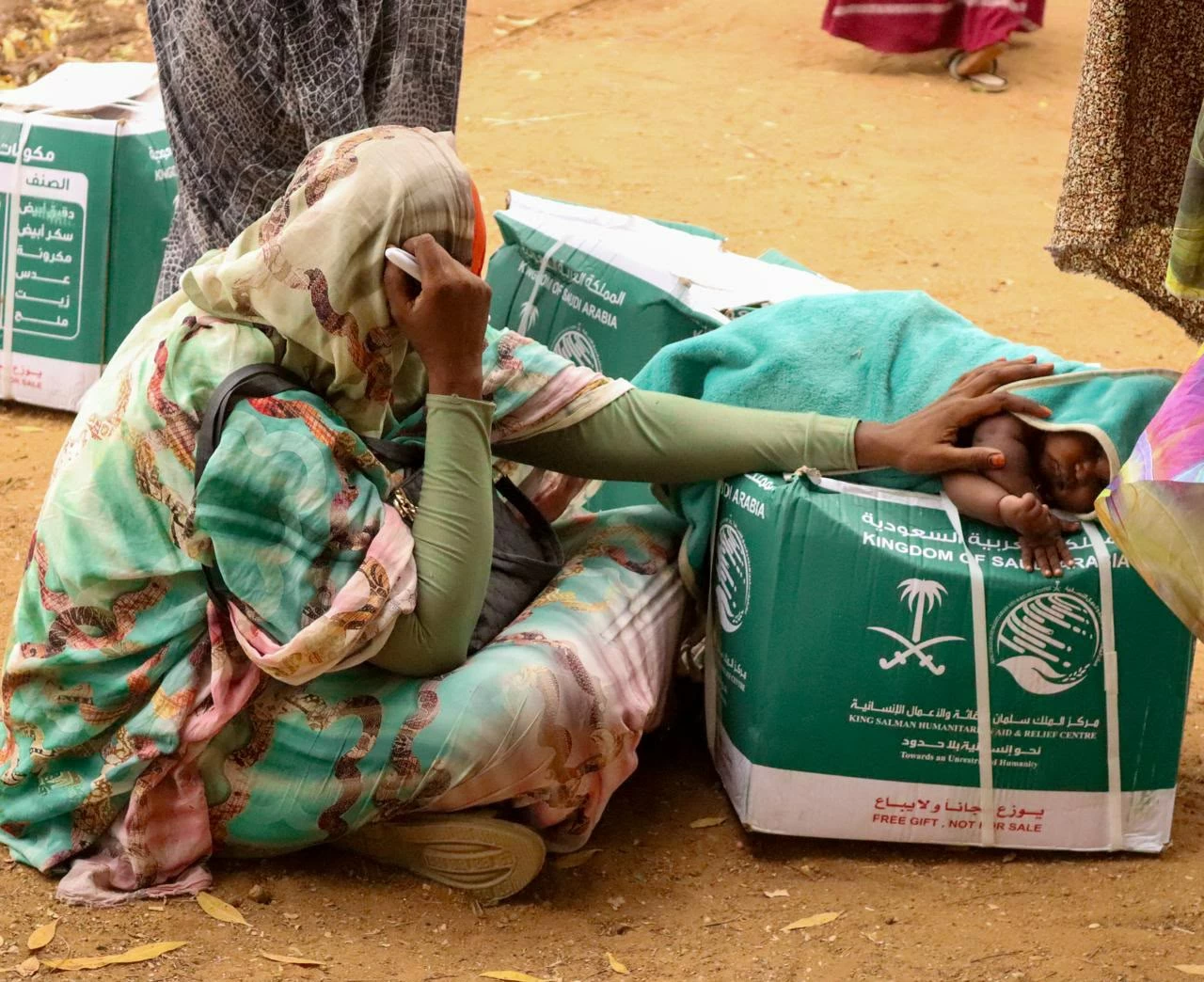 ليس غذاءً فقط.. «سلة المملكة» وسادة أمان لطفل سوداني
