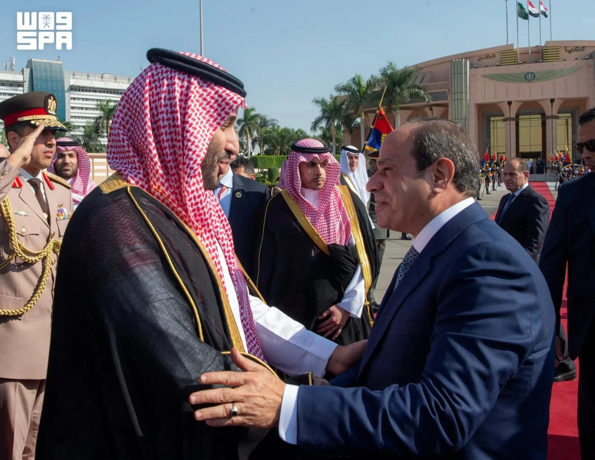 Egypt visit underscores strength of fraternal relations and shared desire: Crown Prince