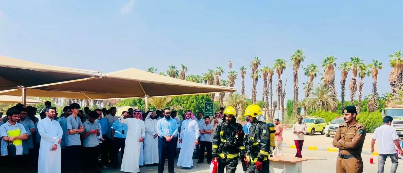 كلية الاتصالات والمعلومات بجدة تنفذ تجربة إخلاء وهمية نتيجة حريق