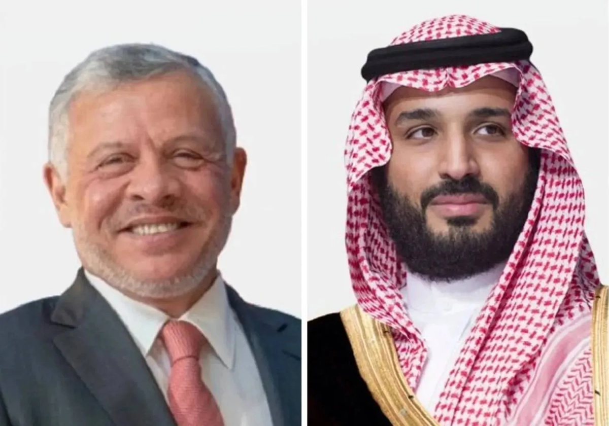 Saudi Crown Prince receives message from King Abdullah of Jordan