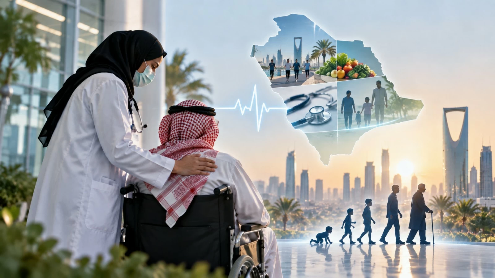 40 % انخفاض معدل وفيات الأمراض المزمنة في السعودية
