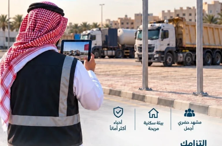 بلدية الجبيل ترصد أكثر من 1100 مخالفة لوقوف الشاحنات داخل الأحياء السكنية