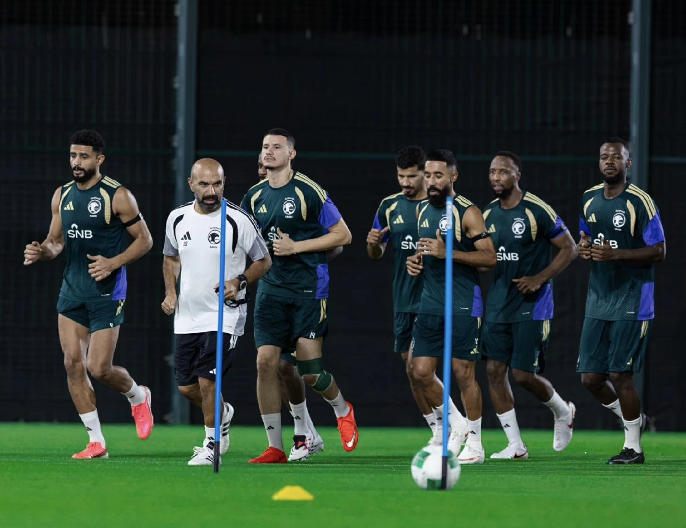 المنتخب السعودي يواصل تحضيراته لكأس الخليج