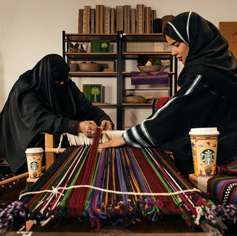 Starbucks celebrates this Saudi National Day with a limited-edition cup and artistic journey through heritage