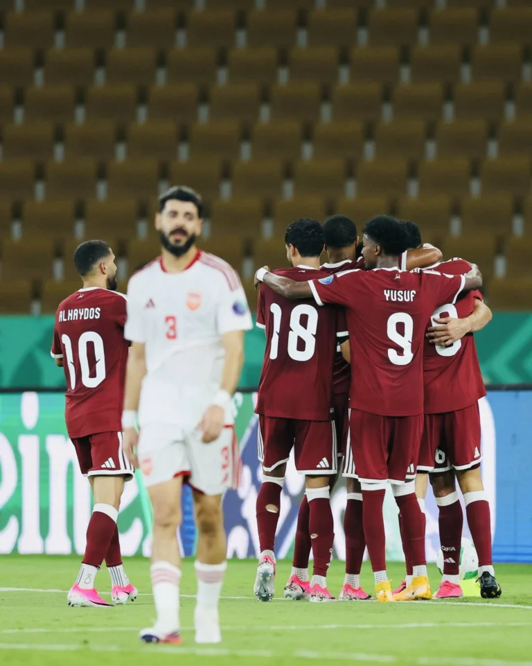 العنابي يصعق البحرين بثنائية