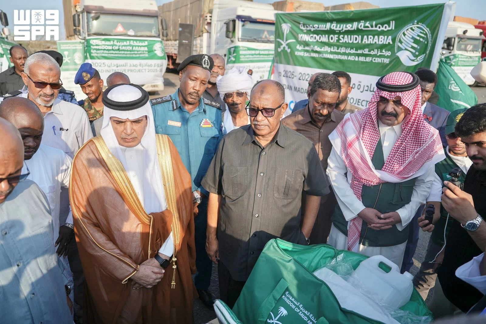 «سلمان للإغاثة» يدشن المرحلة الثالثة من «مدد» بالسودان