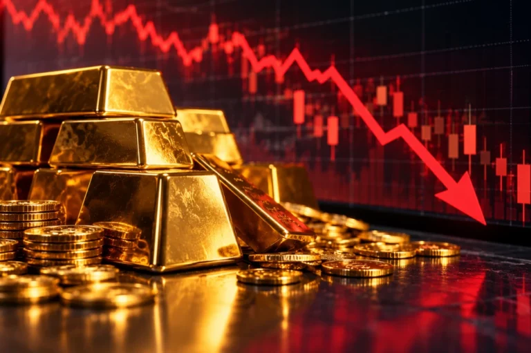 الذهب ينخفض بأكثر من 3% إلى أدنى مستوى في 7 أسابيع