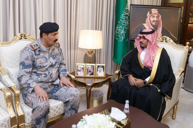 نائب أمير نجران يلتقي قائد حرس الحدود بالمنطقة