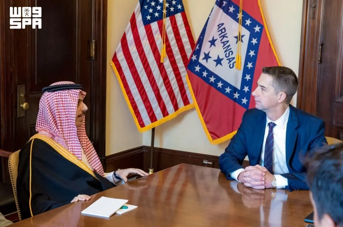 Saudi FM discusses defense cooperation with senior US Senate officials 