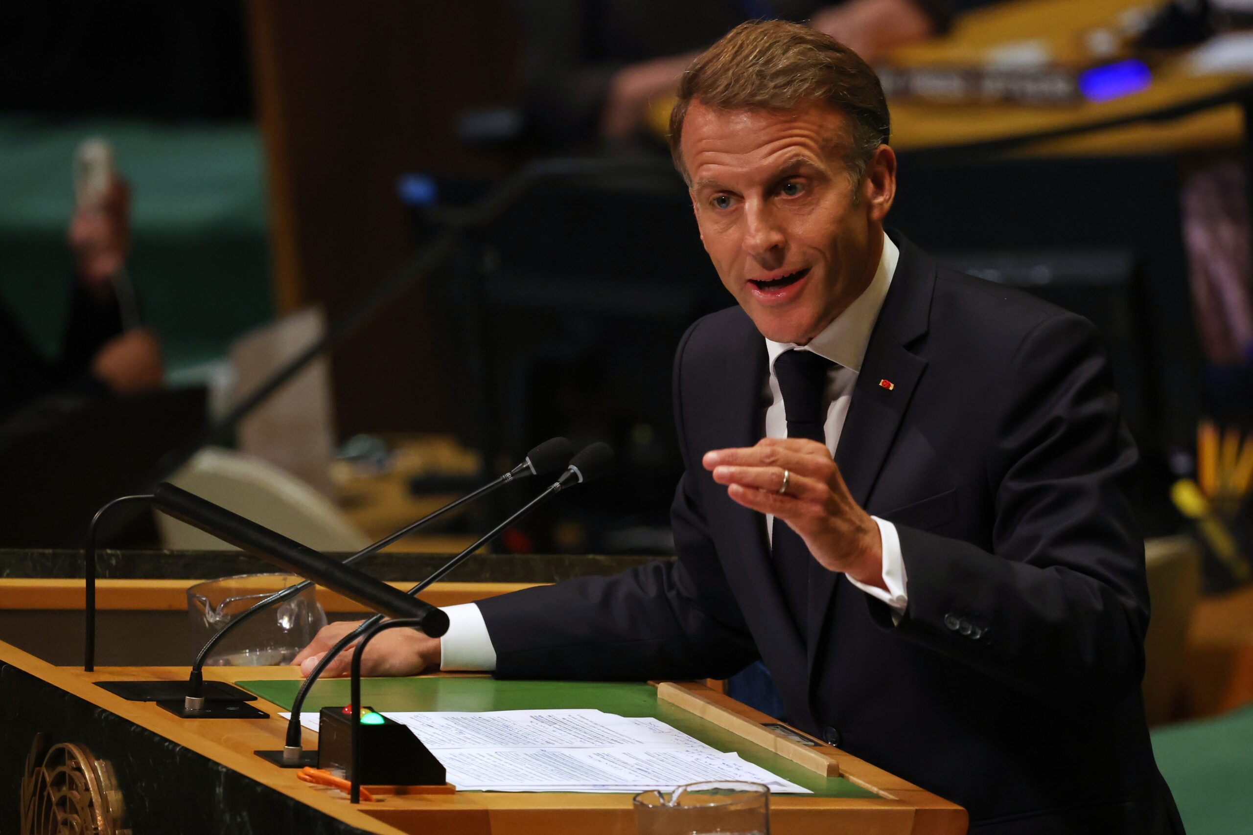 Macron: France to help protect Saudi Arabia’s Yanbu oil port