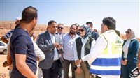 وزيرة الإسكان تتابع موقف تنفيذ عددٍ من المشروعات وملفات العمل بمدينة السويس الجديدة