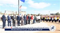 جامعة قناة السويس تبدأ العام الجامعي بتحية العلم بكلية علوم الرياضة وسط مشاركة قيادات الجامعة