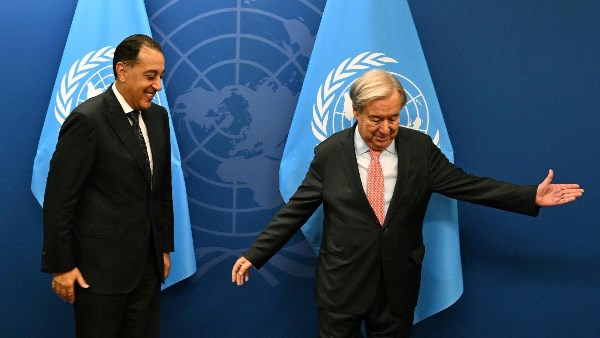 جوتيريش يعرب عن خالص تقديره للرئيس السيسي ودورمصر الريادي بمنظومة الأمم المتحدة