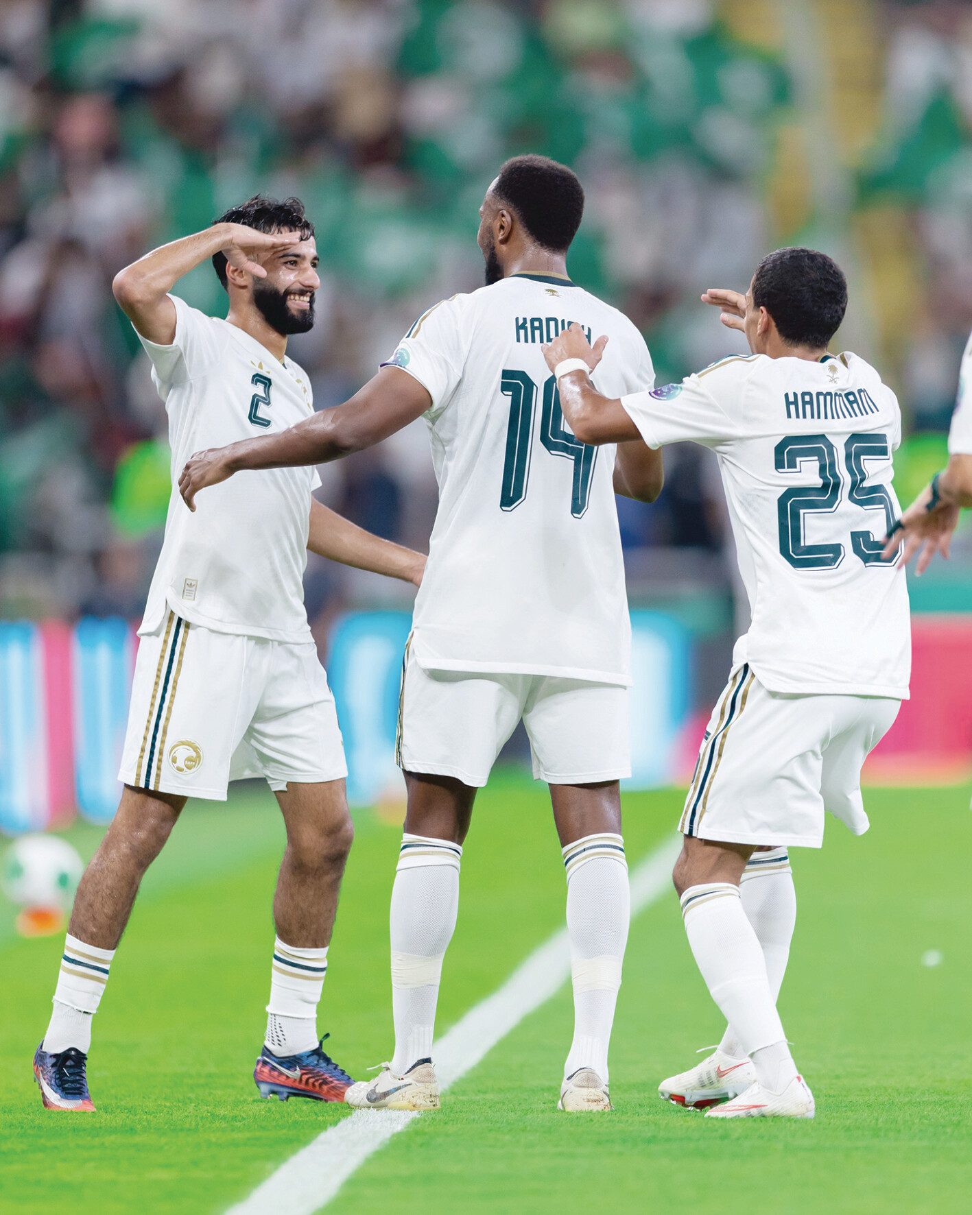 «الأخضر» والتميز في «خليجي 27»
