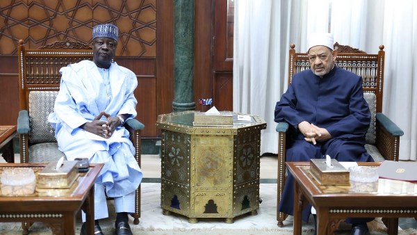 الإمام الأكبر لسفير نيجيريا: الأزهر يدعم أبناء القارة السمراء طلابًا وأئمة.. صور